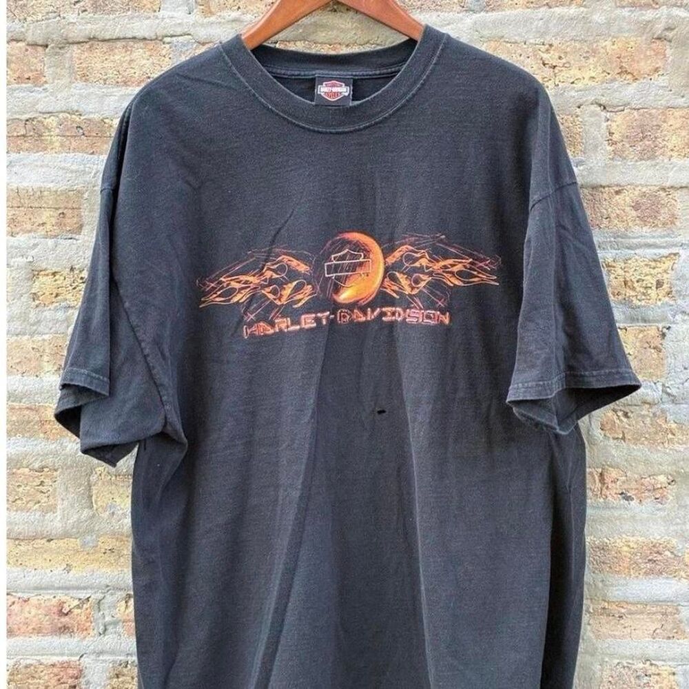 Vintage Y2K  Distressed Harley Davidson 2xl T-Shirt